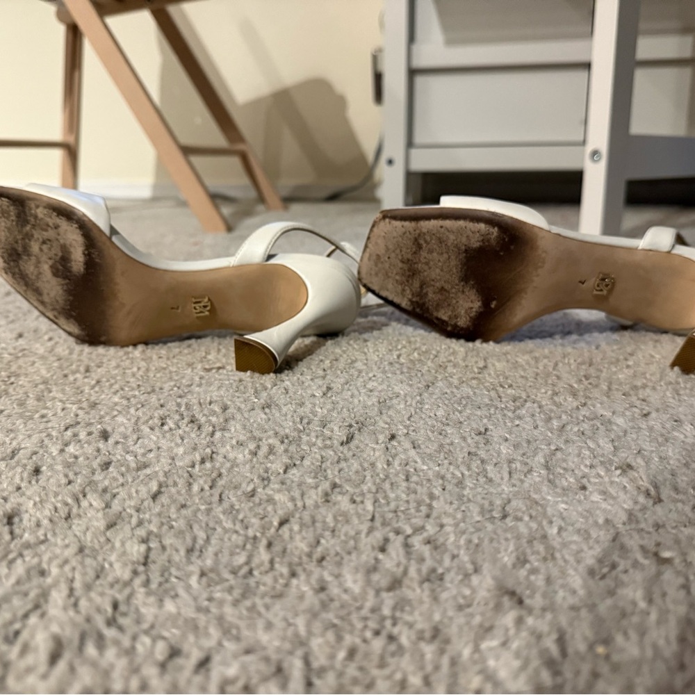 Badgley Mischka Women’s Cady Square Toe High Heel Sandals - Picture 3 of 3
